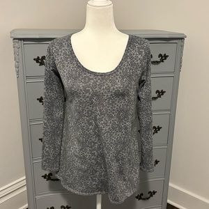 Lularoe Gray Long Sleeve Top